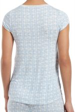 HUE Women's Sleepwell Pajama Sleep Top, Made with Temperature Control Temptech Technology - Image 2